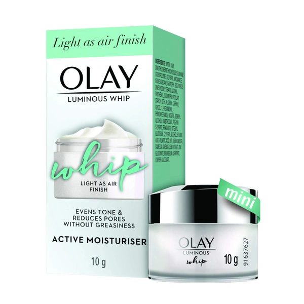 Olay Luminous Whip Active Moisturiser, 10g