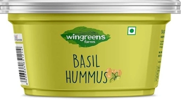 Wingreens Basil Hummus, 150g
