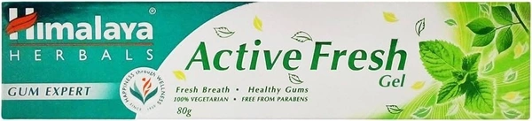 Himalaya Toothpaste Active Fresh Gel, 80g
