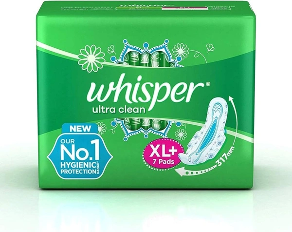 Whisper Ultra Clean XL+ (7 Pads)