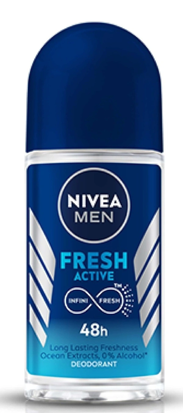 Nivea Men Fresh Active Deodorant, 50ml