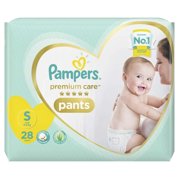 Pampers Premium Care Pants Small - 28 Nos