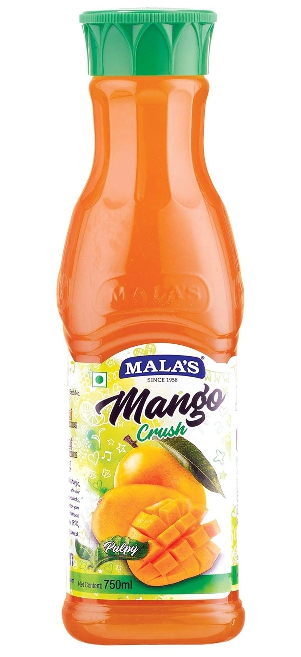 Mala's Mango Crush 750ml