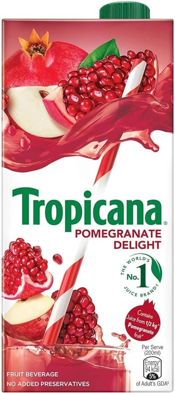 Tropicana Pomegranate Delight Fruit Juice , 1L