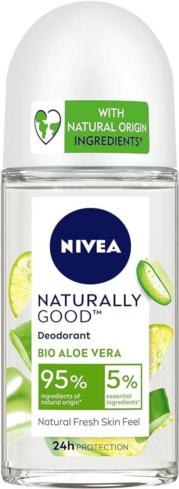Nivea Nat Good Roll On Bio Aloe Vera, 50ml