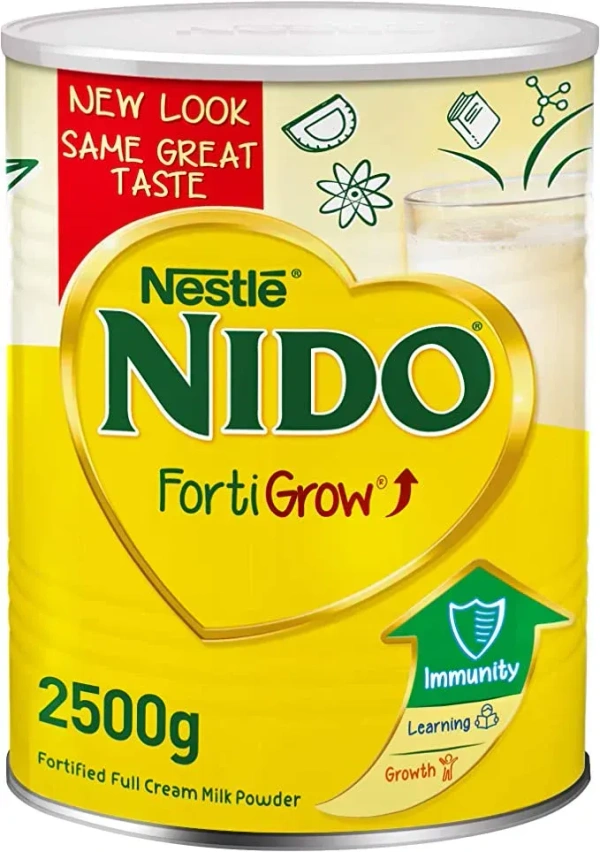 Nestle Nido Fortified Full Cream Milk Powder - 2.5 kg