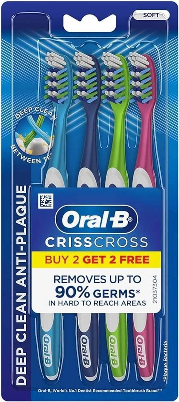 Oral - B Pro health Toothbrush medium Buy 2 Get 2 Free
