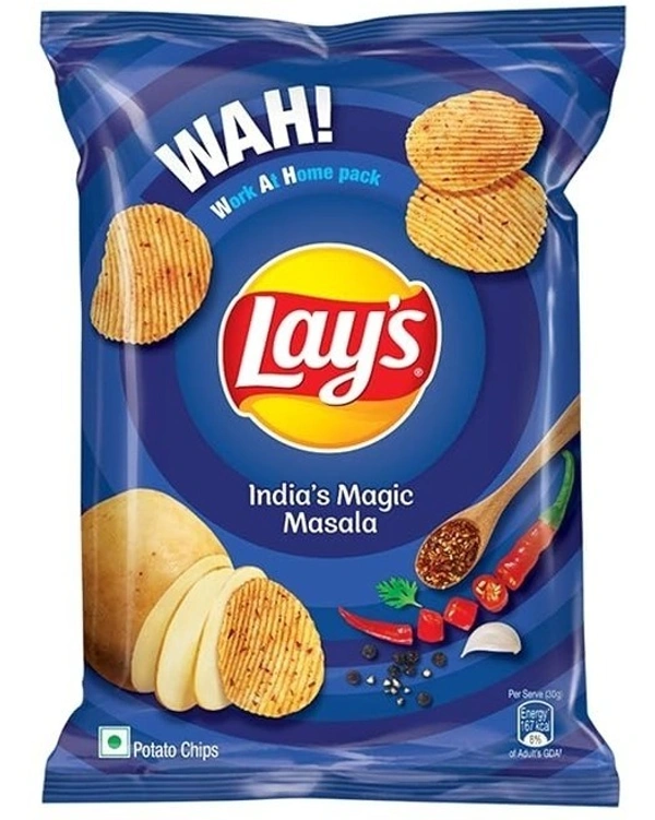 Lay's Potato Chips India's Magic Masala, 190g