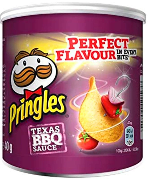 Pringles Texas BBQ Sauce Chips Pop & Go, 40 g