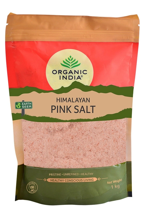 Organic India Himalayan Pink Salt, 1 kg