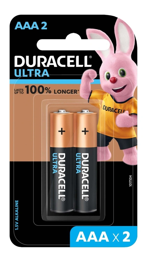 Duracell Ultra AAA X 2 Battery, 1 pcs