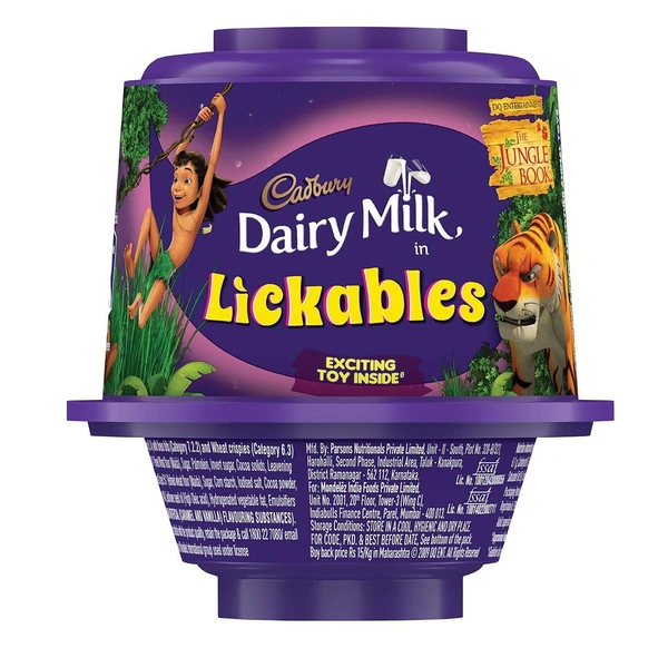 Cadbury Diary Milk Lickables Chocolate Bar, 13g