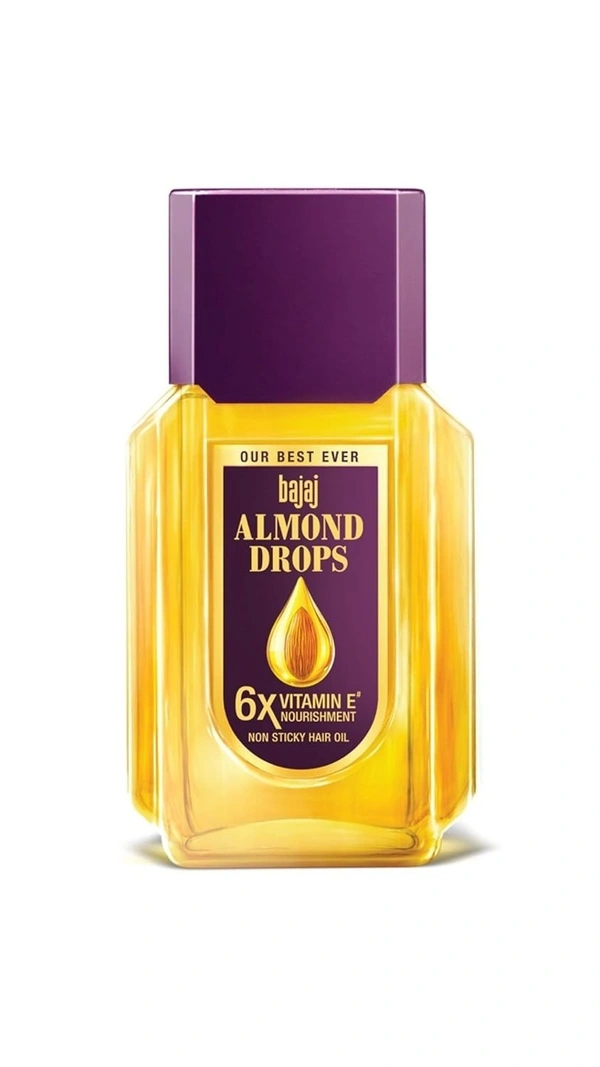 Bajaj Almond Drops Non Sticky Hair Oil, 50ml