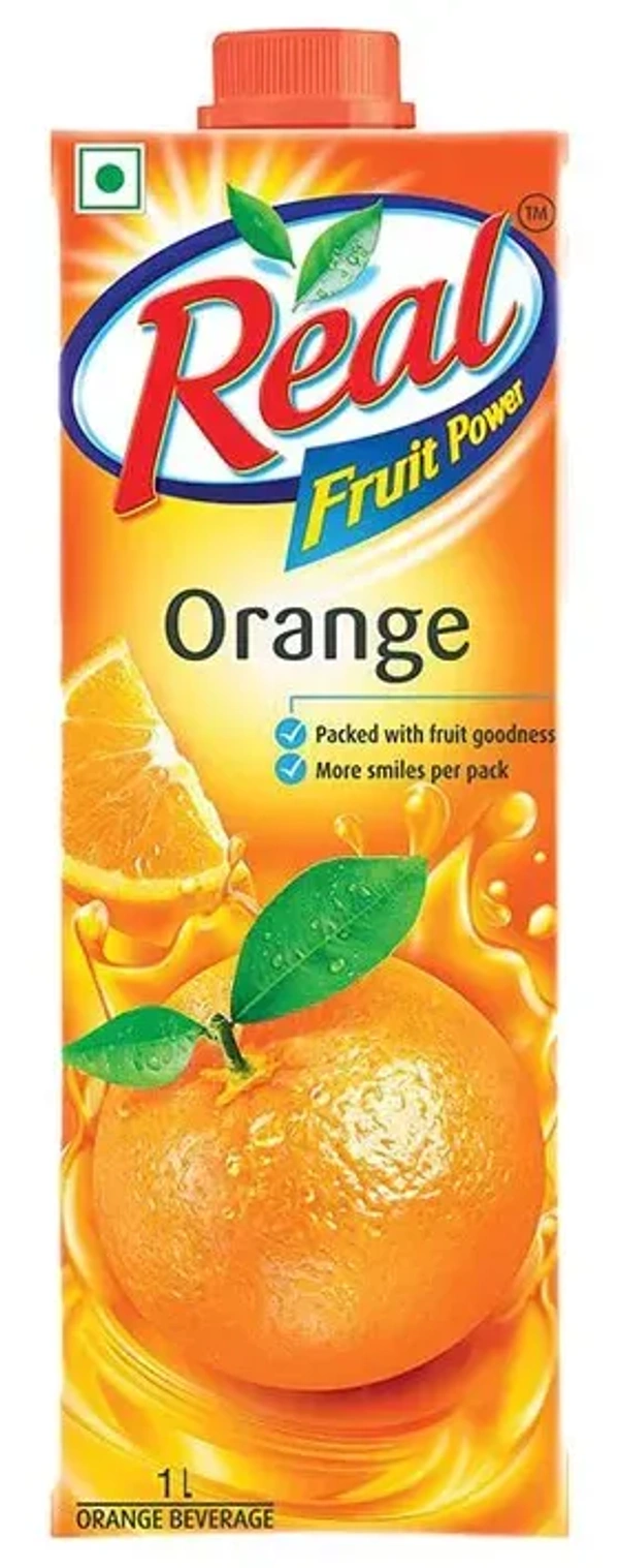 Real Fruit Power Juice, Orange, 1L