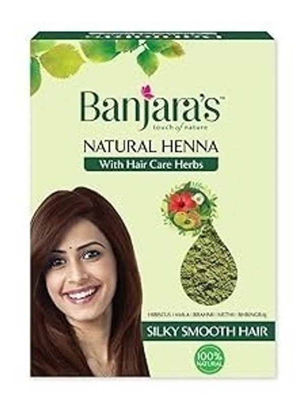 Banjara's Natural Henna With Hair Care Herbs, 60g