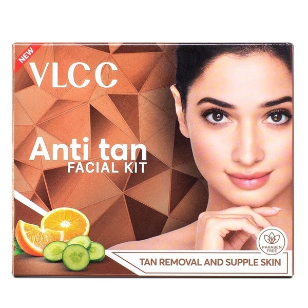 VLCC Anti Tan Facial Kit, Fights Sun Tan, 60g