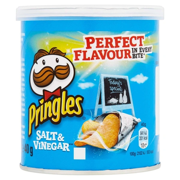 Pringles Salt & Vinegar Pop & Go 40 g