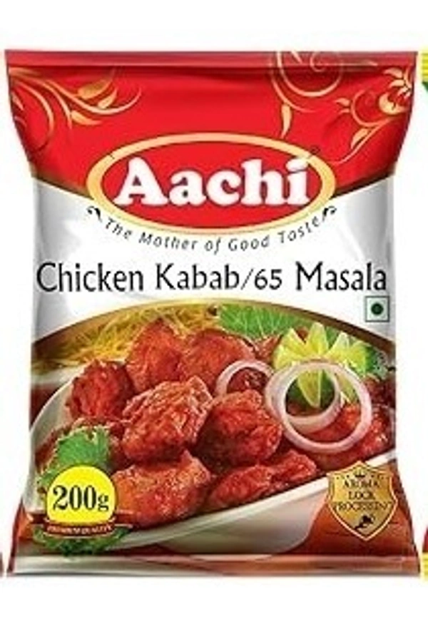 Aachi Chicken Kabab / 65 Masala Pouch, 50g