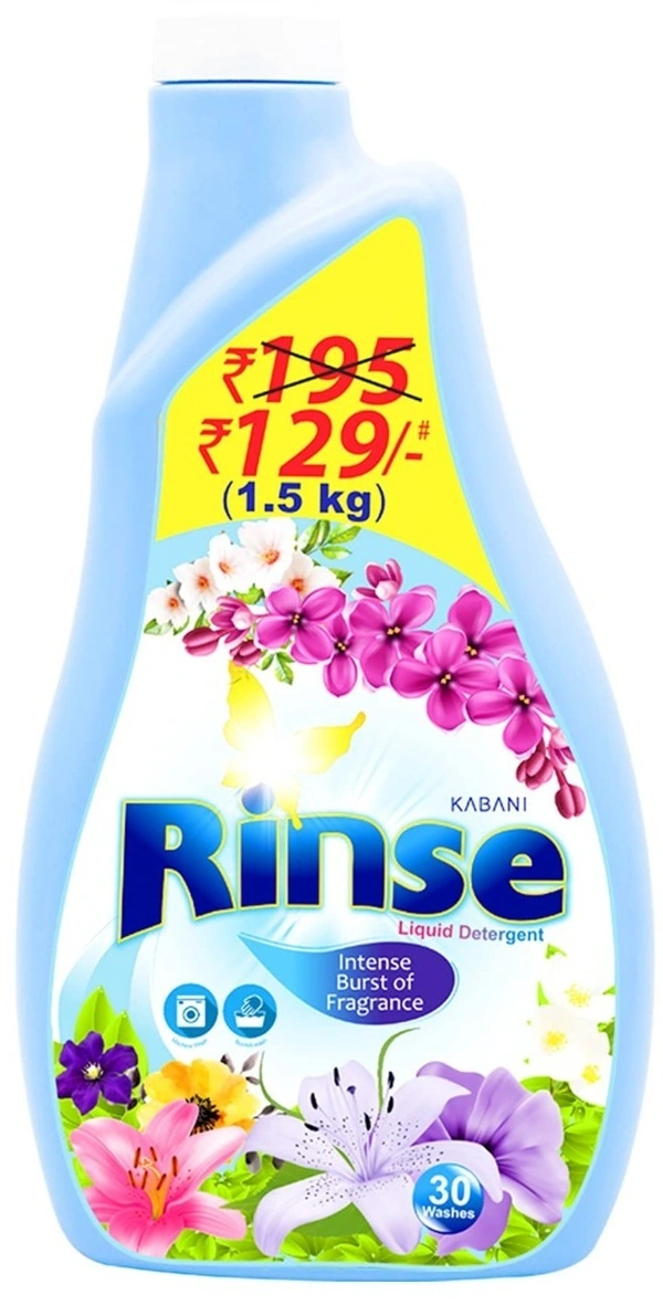 Rinse Liquid Detergent Can, 1.5 kg