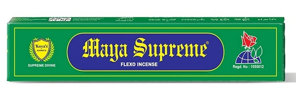 Maya Supreme Flexo Incense Sticks, 50 pcs
