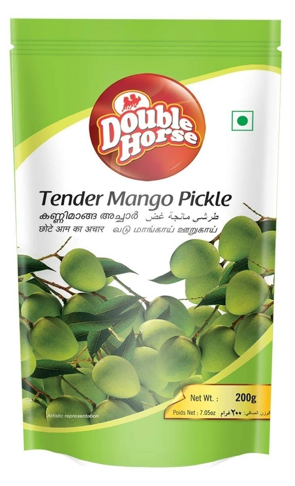 Double Horse Tender Mango Pickle, 200g