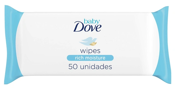Baby Dove Rich Moisture Baby Wipes, 50 wipes