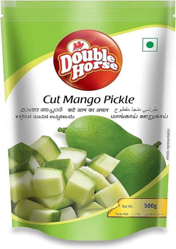 Double Horse Cut Mango Pickle