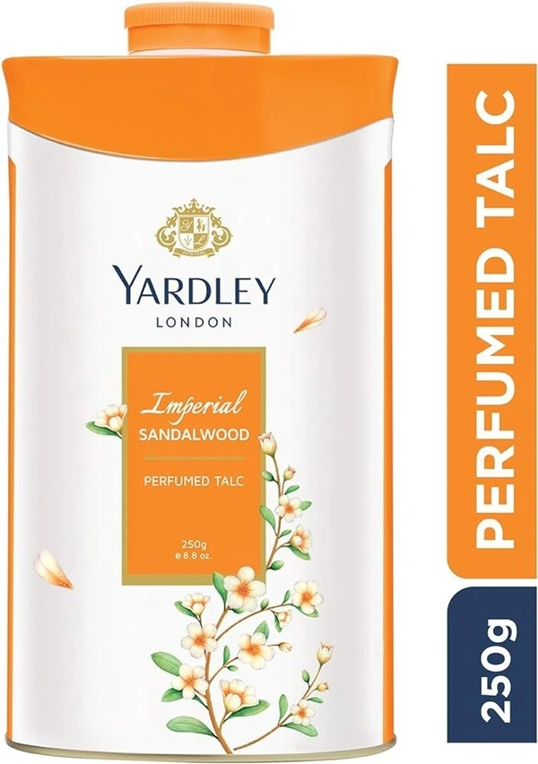 Yardley London Imperial Sandalwood Perfumed Talc, 250g