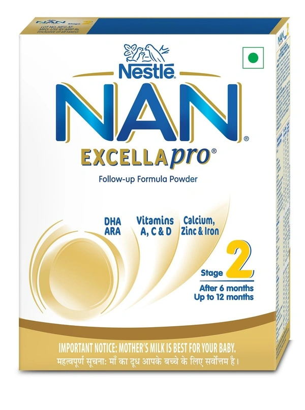 Nestle Nan 2 Excellapro Follow UP Formula Power (Upto 6months), 400g