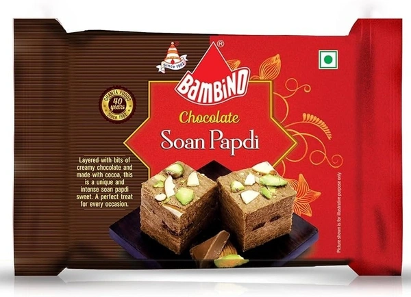 Bambino Soan Papdi - Choco, 250g
