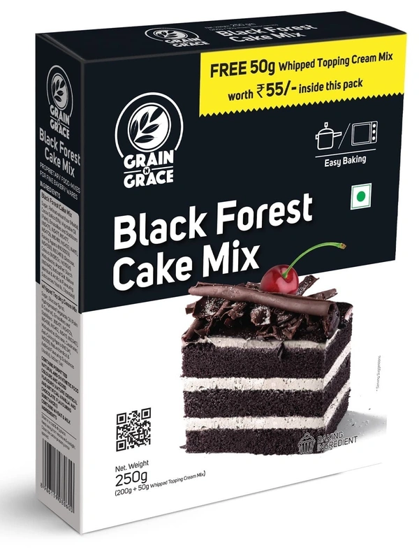 Grain & Grace Black Forest Cake Mix, 250g