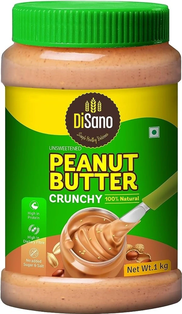 Disano Peanut Butter Crunchy, 1 kg