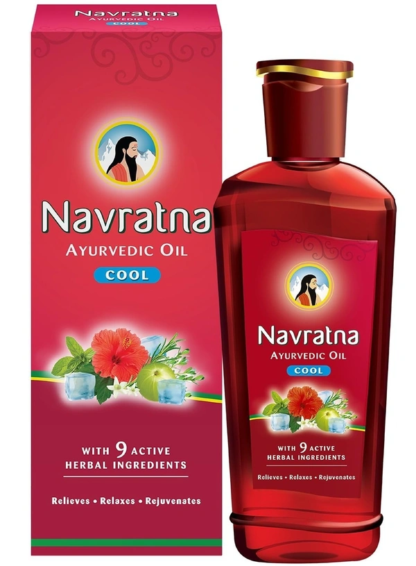 Navaratna Ayurvedic Oil Cool, 300ml