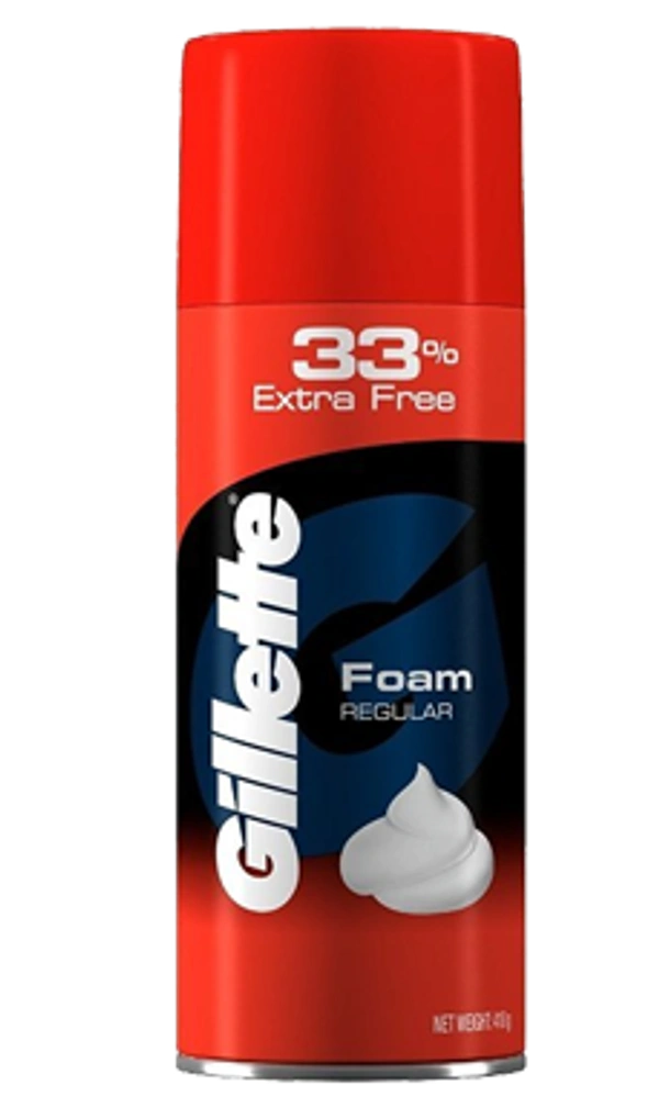 Gilette Foam Regular Shaving, 418g