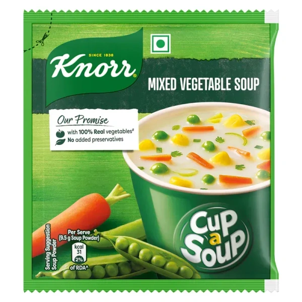 Knorr Instant Mix Vegetable soup 9.5g| Cup a Soup