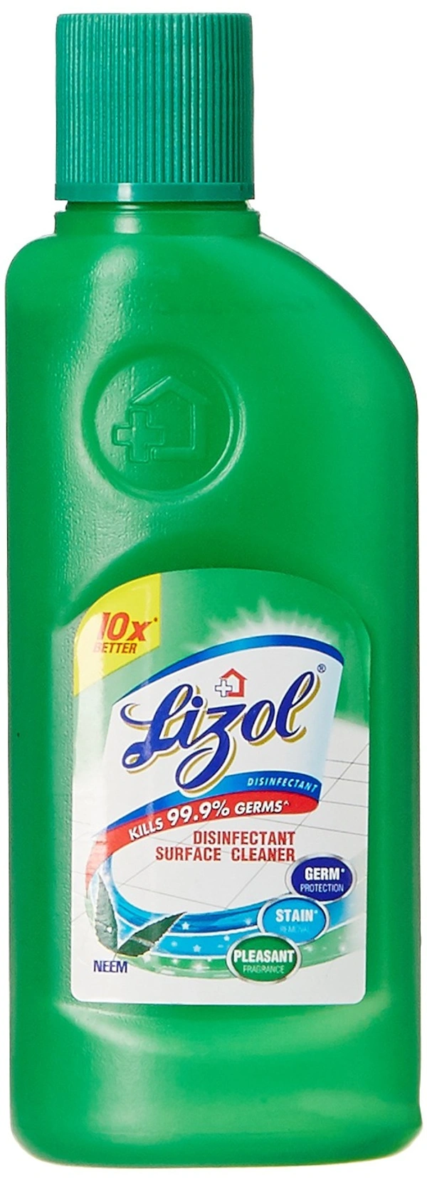 Lizol Disinfectant Surace Cleaner Neem, 200ml