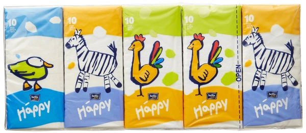 Bella Tissue Paper 10 Pieces (Pack of 10), 1pcs