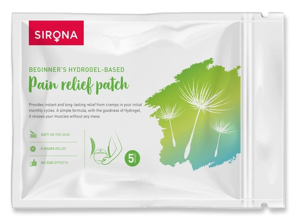 Sirona Pregnancy and Post Pragnancy Pain Relief Patches with Hydrogel Properties 5 Patches
