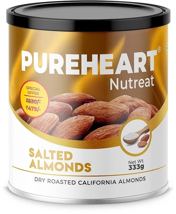 Pureheart Nutreat Salted Almond, 340g