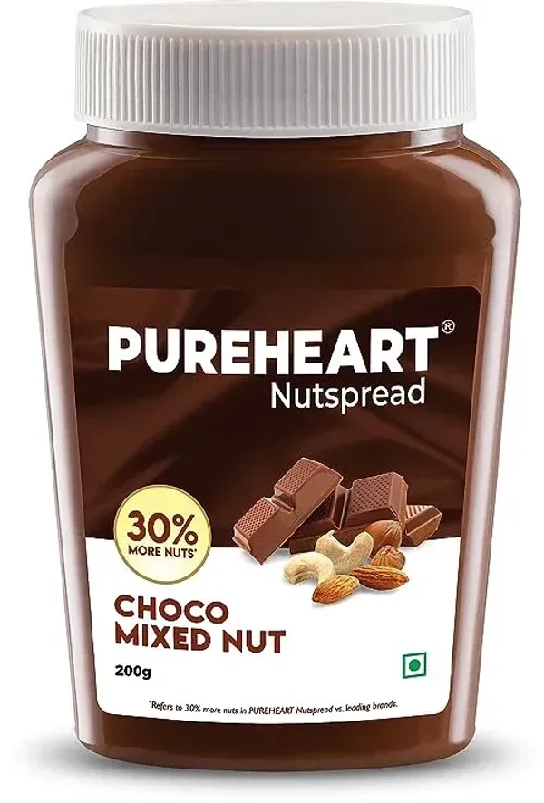 Pureheart Nutspread Choco Mixed Nut, 160g