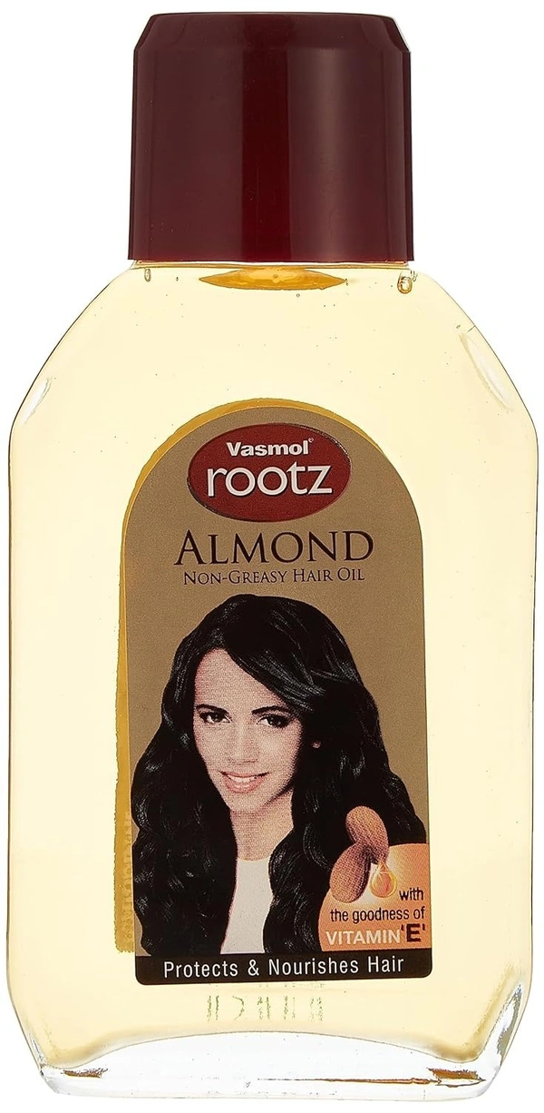 Vasmol Rootz Almond Hair Oil, 100ml