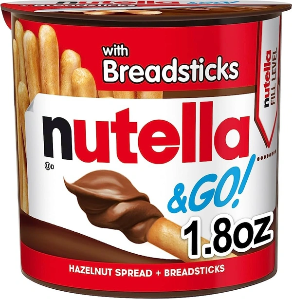 Nutella Ferrero& Go (Hazelnut Spread + Breadsticks), 52g