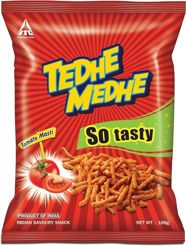 Bingo Tedhe Medhe Tomato Masti, 45g