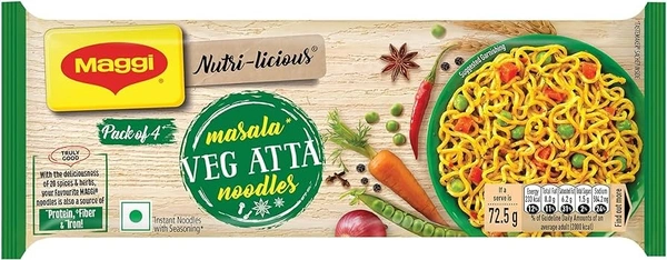Maggi Nutri Licious Atta Noodles Masala 420g