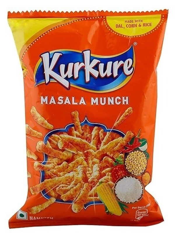 Kurkure Namkeen Masala Munch Packet, 47g