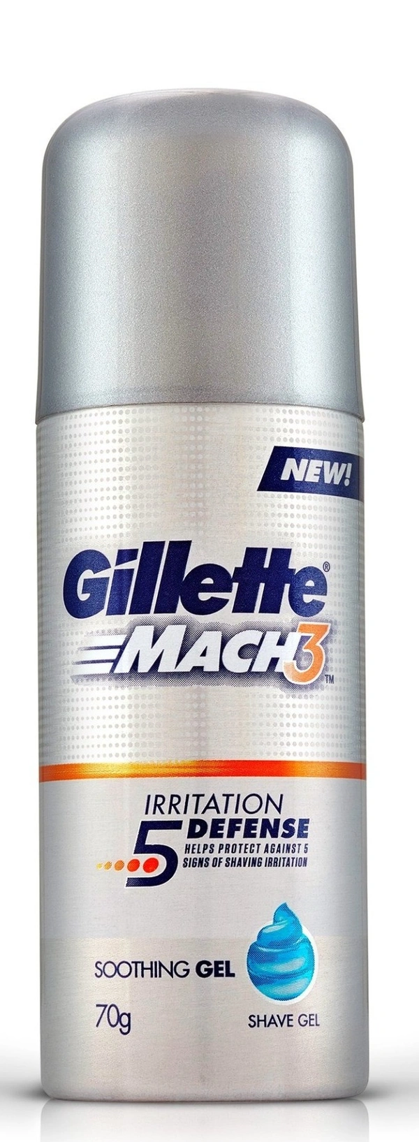 Gillette Mach 3 Gel Sensitive, 70g