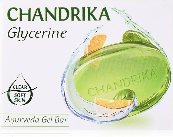 Chandrika Ayurveda Gel Bar, 75g