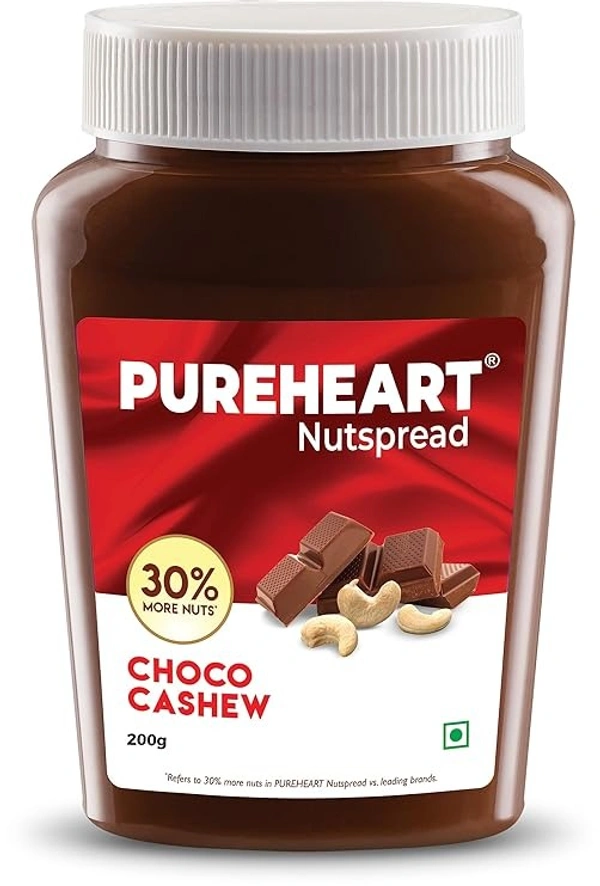Pure Heart Nut Spread Choco Cashew, 160g