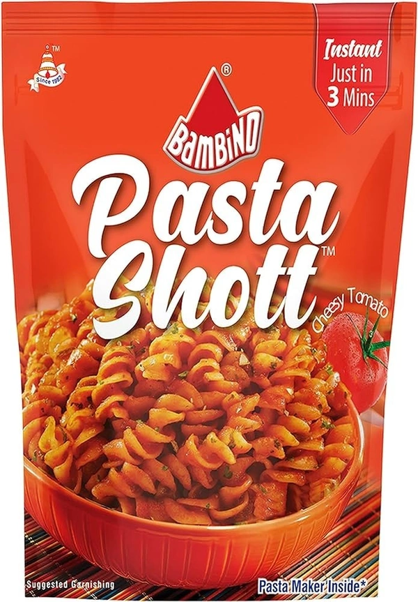 Bambino Pasta Shott Cheesy Tomato Pouch, 65g