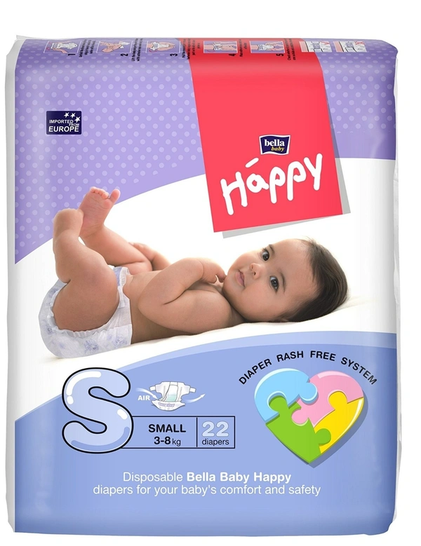 Bella Baby Happy Small 22 Daipers, 1pcs